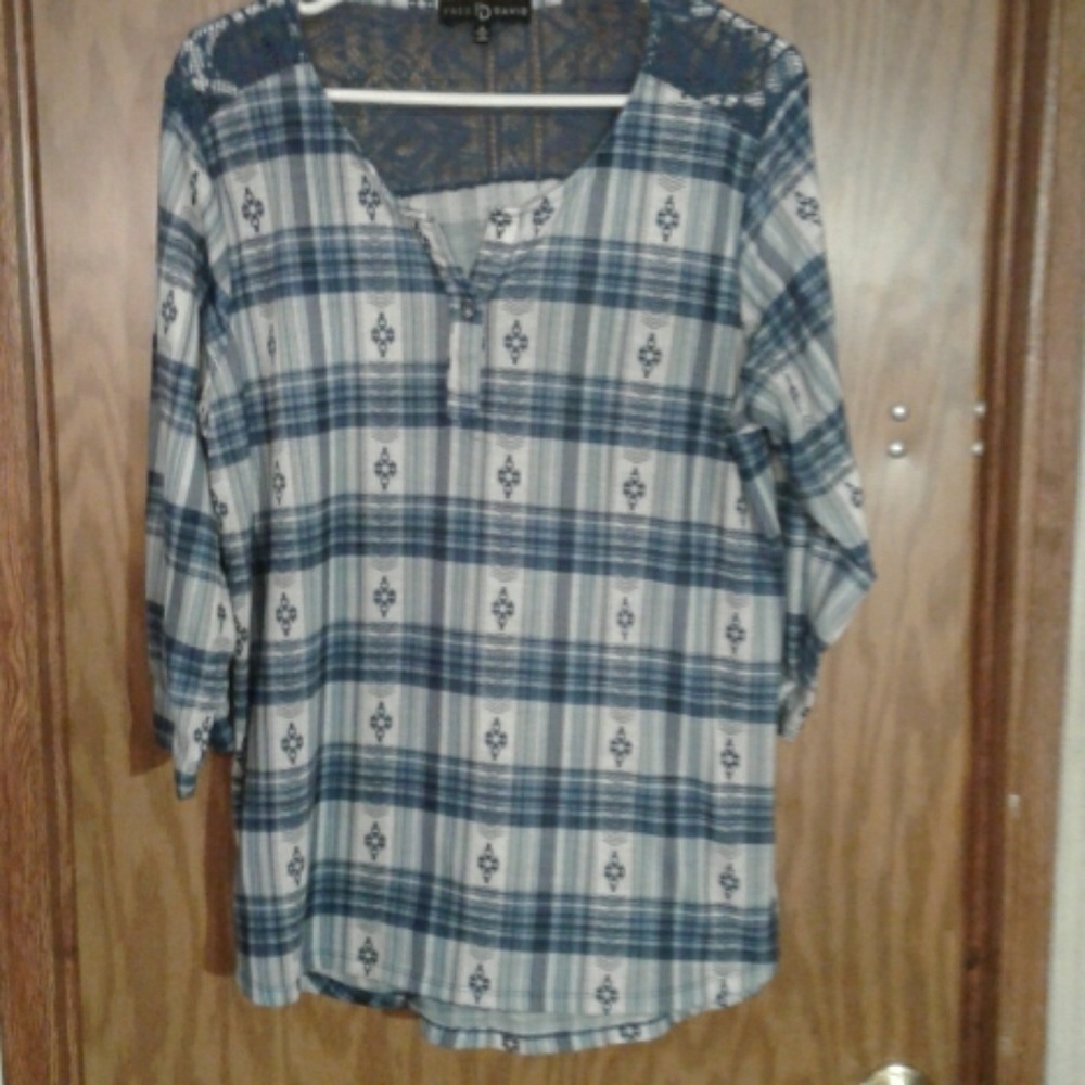 Fred David WOMEN'S  Shirt Size 1X (H)